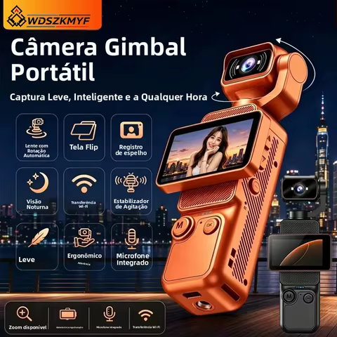Câmera de Ação HD 1080P com Wi-Fi