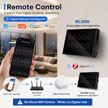 Interruptor Zigbee Melery com Repetidor e Controle por Voz Thumbnail 5