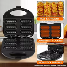 Máquina de Hot Dog e Waffle Multifuncional Thumbnail 2