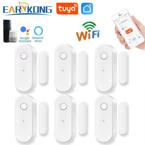 Sensor de Porta Wi-Fi Tuya