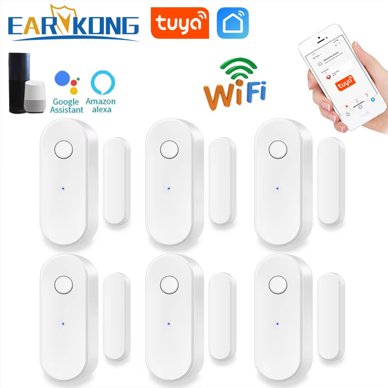 Sensor de Porta Wi-Fi Tuya