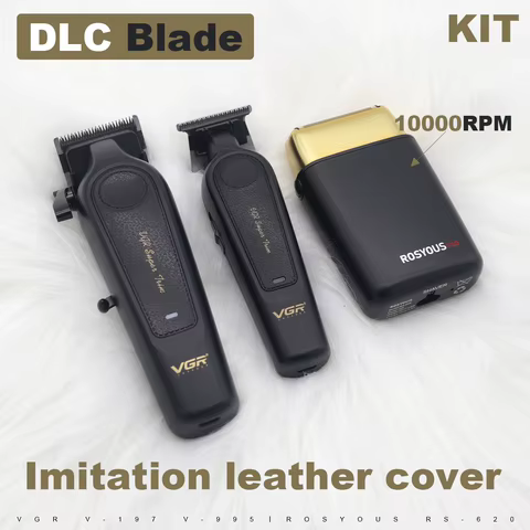 Máquina de Cortar Cabelo Profissional VGR