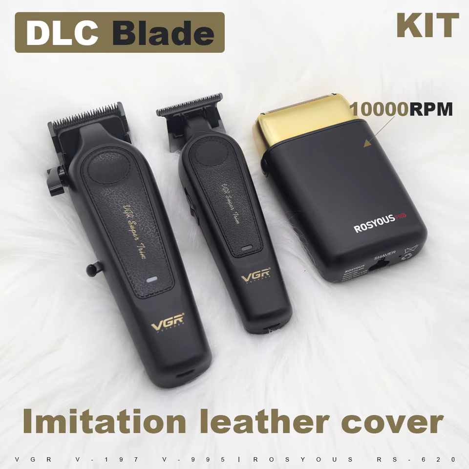 Máquina de Cortar Cabelo Profissional VGR