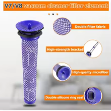Kit Filtro e Tampa Motor Dyson V8 V7 Thumbnail 2