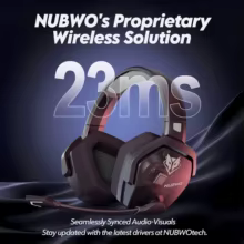 Headset NUBWO G06 Gamer 2.4G + BT Thumbnail 3