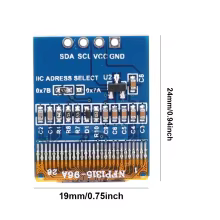 Módulo OLED 0.66 64x48 I2C Thumbnail 6