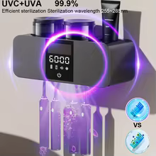 Esterilizador UV Escova de Dentes Raugee Thumbnail 2