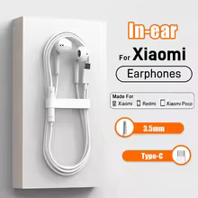 Fone de Ouvido Tipo C HiFi para Xiaomi e Android Thumbnail 1