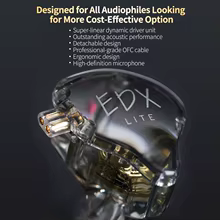 KZ EDX Lite - Fone de Ouvido HIFI Thumbnail 4