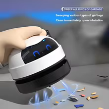 Aspirador de Mesa Mini USB Recarregável Thumbnail 4