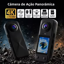 Câmera de Ação 4K Dual Lens Thumbnail 2