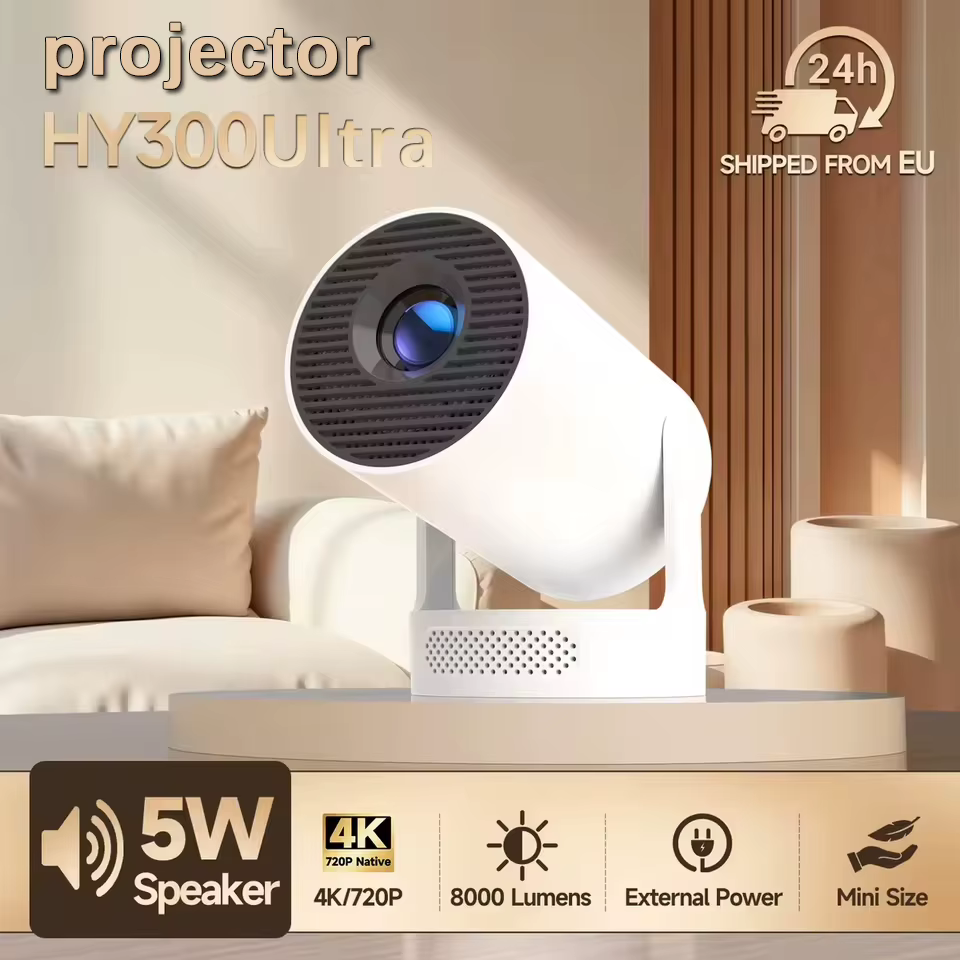 Projetor Portátil HY300 Ultra 4K