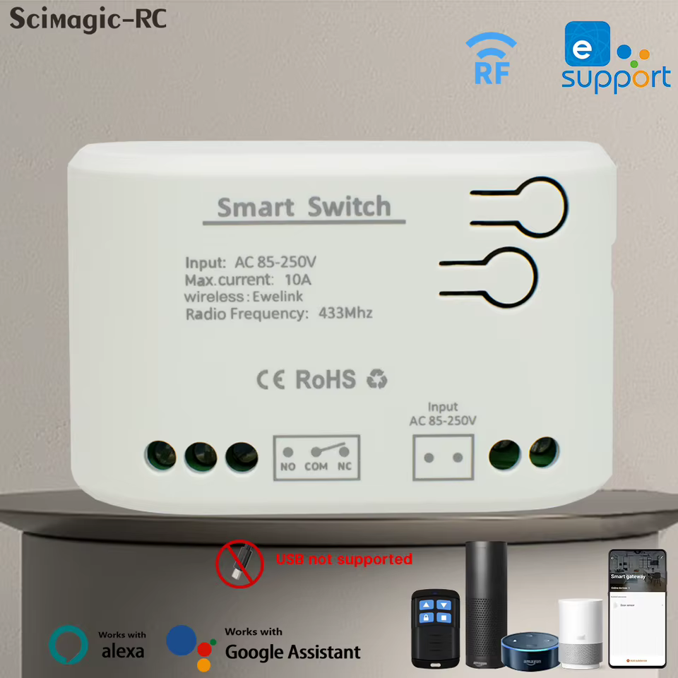 Interruptor Wi-Fi Inteligente Ewelink