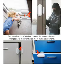 Sensor de Porta WiFi Tuya Thumbnail 4