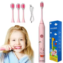 Escova Elétrica Infantil com 4 Cabeças Thumbnail 2