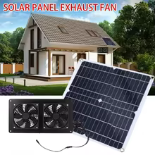 Ventilador Solar Dual Painel Thumbnail 3