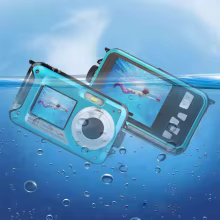 Câmera Subaquática Full HD 2.7K 48MP Thumbnail 5
