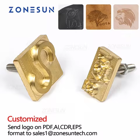 Molde de Bronze ZONESUN para Gravação DIY