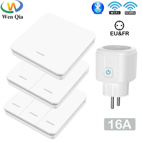 Tuya Smart Socket 16A Controle Voz