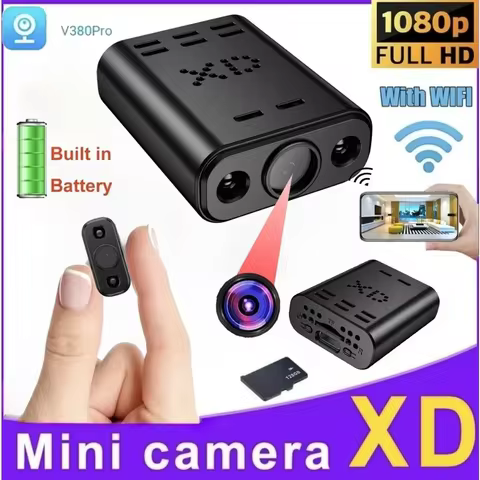 Mini Câmera IP Wifi 1080P V380