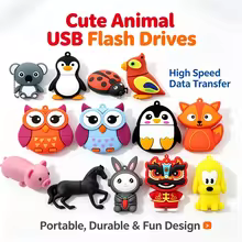 Pen Drive USB Animais Criativo Thumbnail 1