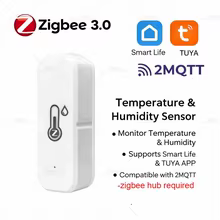 Sensor Zigbee 3.0 Temperatura e Umidade Thumbnail 1