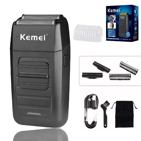 Barbeador Elétrico Kemei KM-1102 Profissional