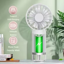 Ventilador Portátil com Spray de Água Thumbnail 4