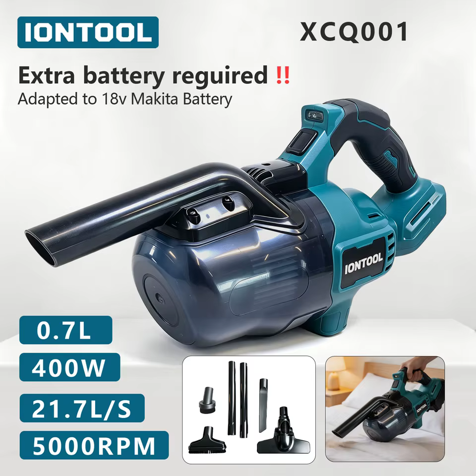Aspirador Portátil IONTOOL 400W Sem Fio