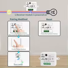 Interruptor Inteligente RF 433MHz Thumbnail 3