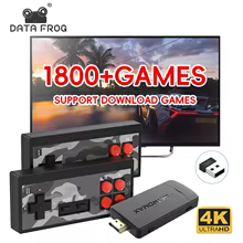 Vara de Jogos Retrô DATA FROG 1800 Jogos Thumbnail 1