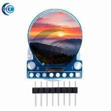 Display LCD TFT Redondo 0.71" Arduino Thumbnail 4