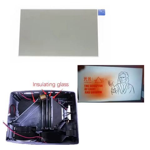 Vidro Polarizador Projetor