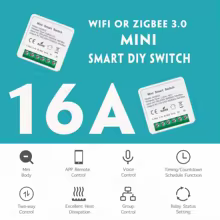 Interruptor Inteligente Mini WiFi Zigbee Thumbnail 2