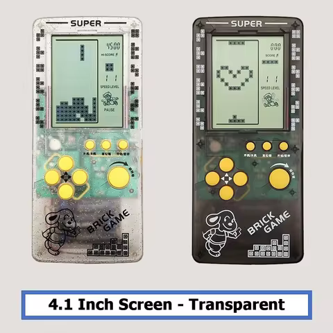 Consola Retro Transparente 23+26 Jogos