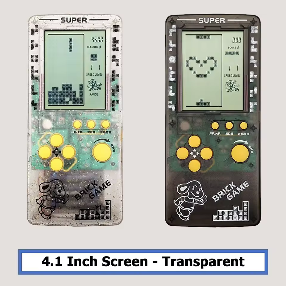 Consola Retro Transparente 23+26 Jogos