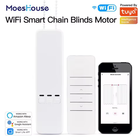 Motor Inteligente para Persianas WiFi Tuya