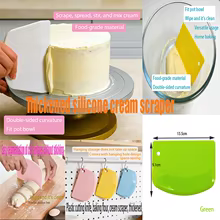 Espátula de Silicone Semicircular Thumbnail 1