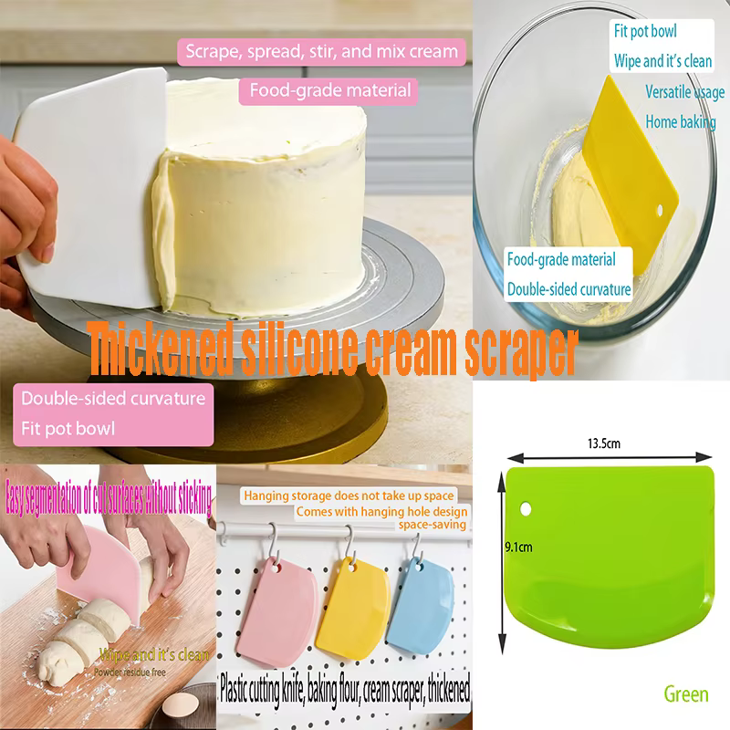 Espátula de Silicone Semicircular