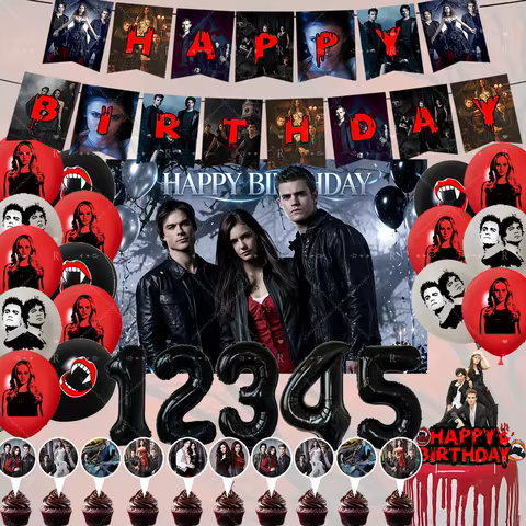Decoração Festa The Vampire Diaries