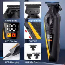 Aparador de Cabelo Hatteker Profissional com LCD Thumbnail 2