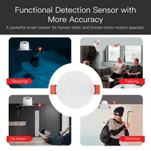 Sensor de Movimento ZigBee WiFi MmWave Thumbnail 4