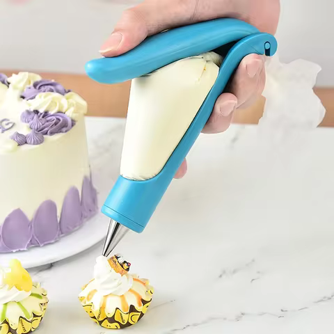 Kit Ferramentas Decoração Bolo Pistola Creme