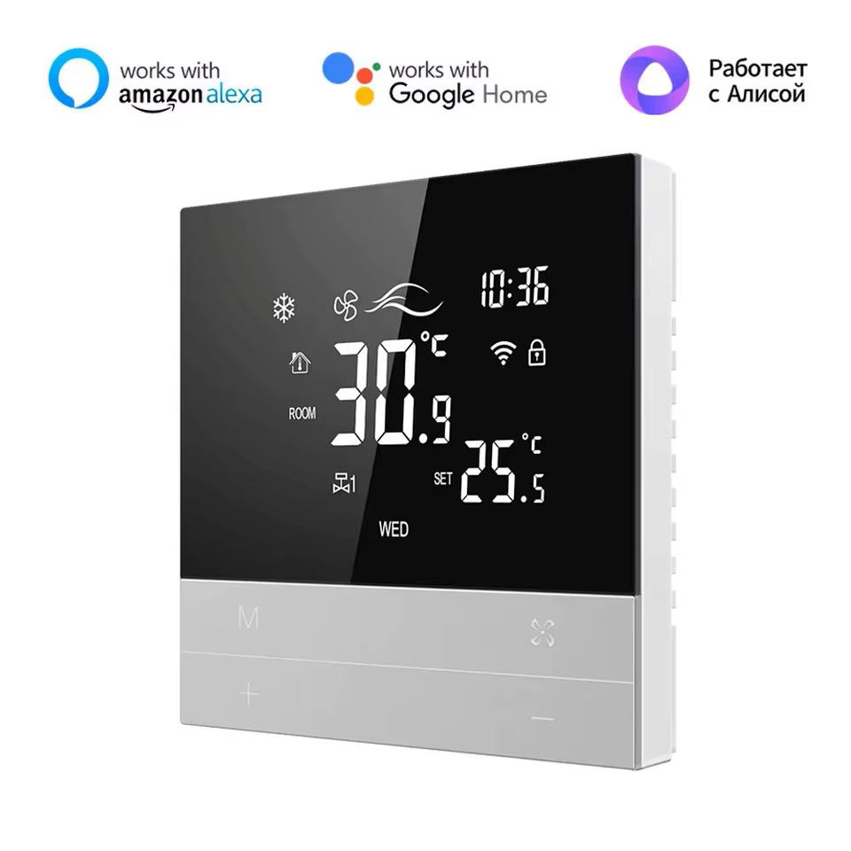 Termostato Inteligente Tuya WiFi 2 em 1