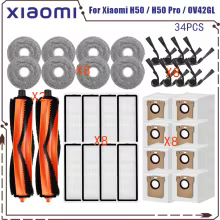 Kit Acessórios Aspirador Robô Xiaomi H50 Pro Thumbnail 1