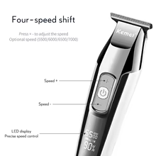 Kemei 5027 Máquina de Cortar Cabelo Profissional Sem Fio Thumbnail 6