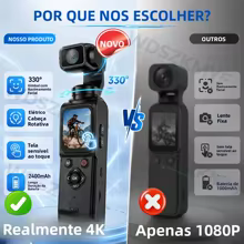 Câmera de Ação 4K Gimbal Thumbnail 2