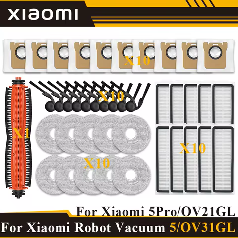 Peças Robô Aspirador Xiaomi 5/5 Pro