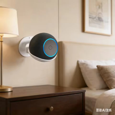 Suporte Parede Echo Dot Max ABS