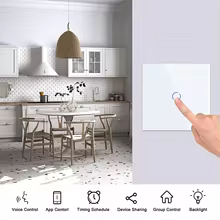 Interruptor Inteligente Tuya Wi-Fi 4 Gang Thumbnail 5